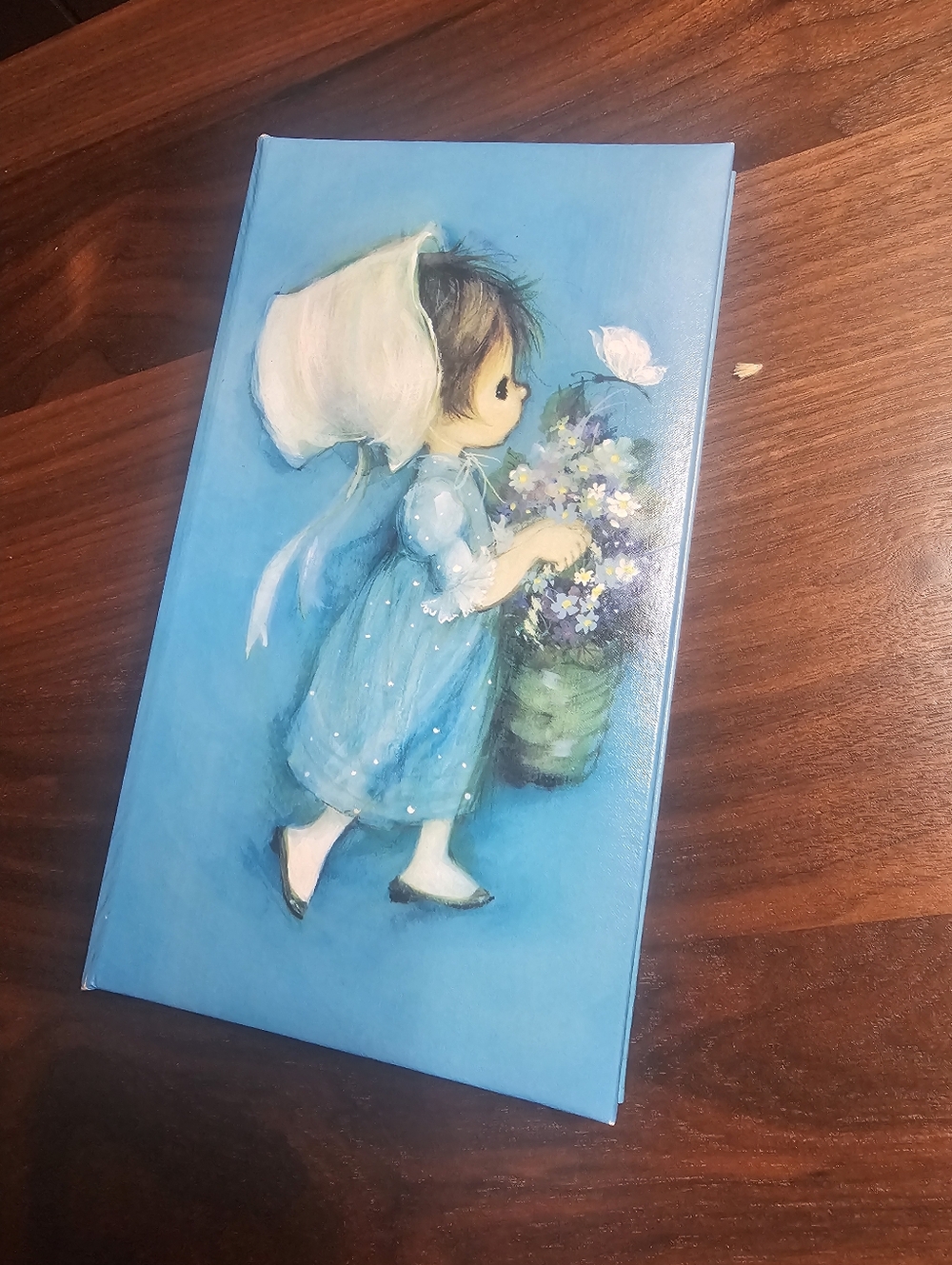 Vintage Hallmark Photo Album "Cute Girl Snapshot Album" 1972 Collectible